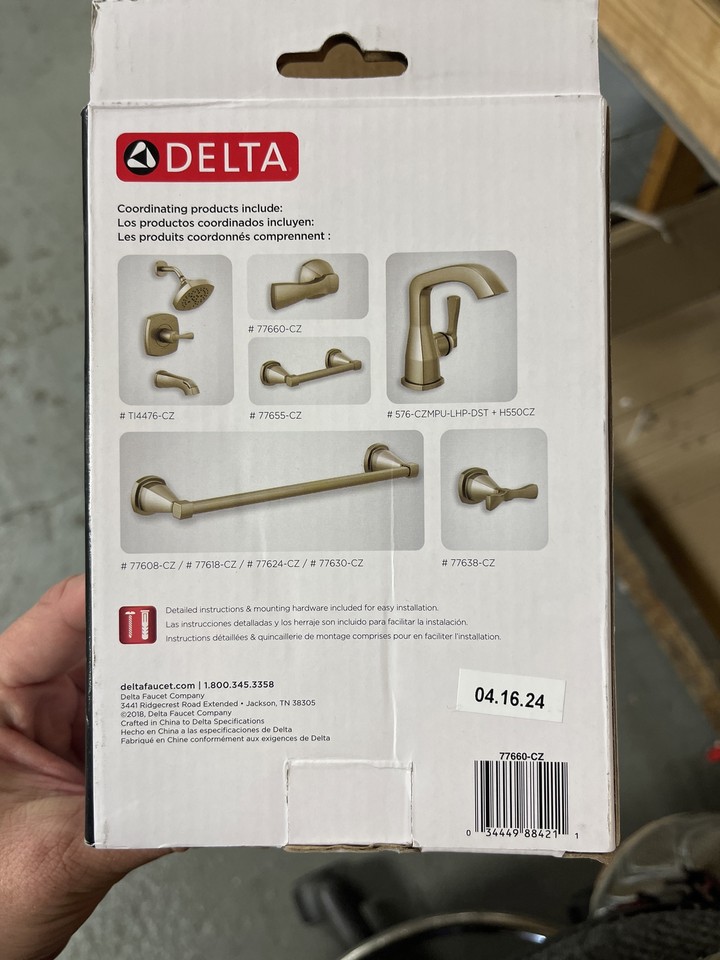 Delta 77660CZ Stryke Universal Tank Lever Champagne Bronze eBay