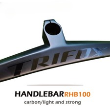 Barra piatta in carbonio mountain bike AERO 600-800mm manubrio integrato opaco