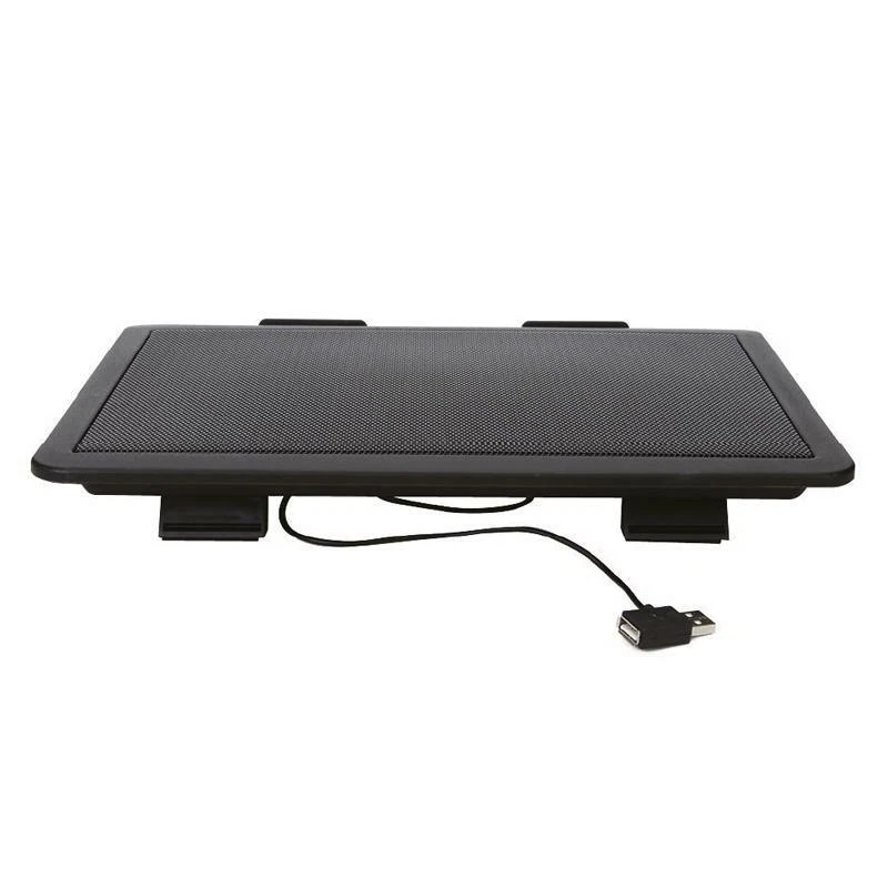 Base Supporto Dissipatore Ventola Raffreddamento Notebook Pc Portatile 2 USB - Immagine 3 di 4