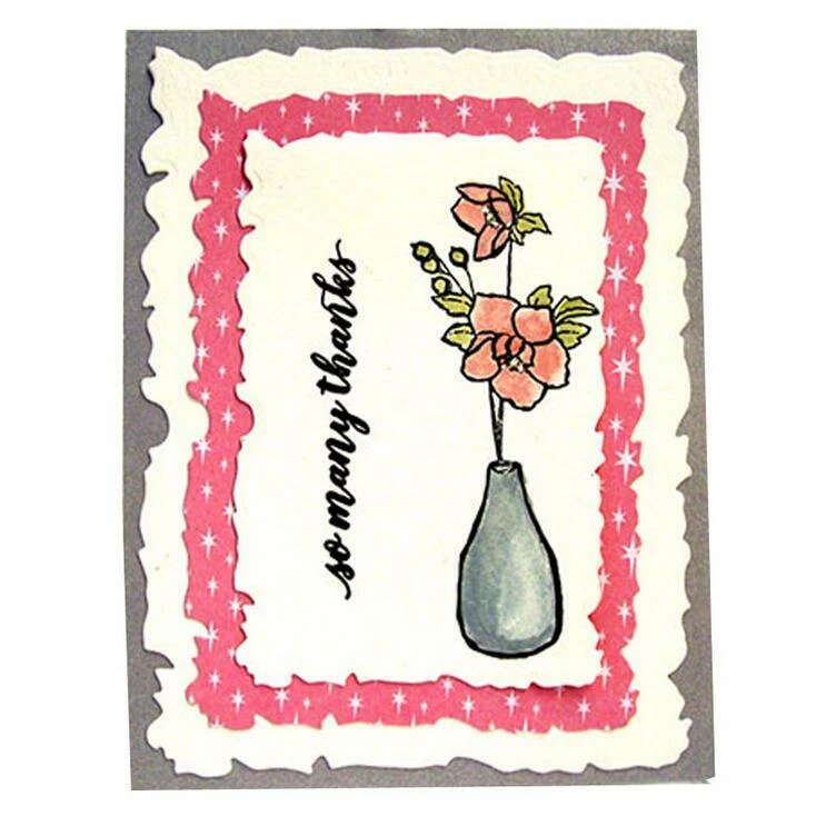 Rechteck Rahmen Metall Cutting Dies Scrapbooking Stanzschablone Handwerk Stencil - Bild 3 von 4