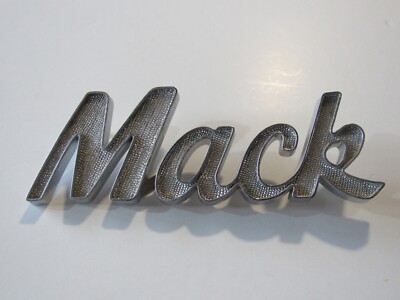 Vintage OEM Plastic Mack Truck Emblem Script 27RU2127-A Semi ...