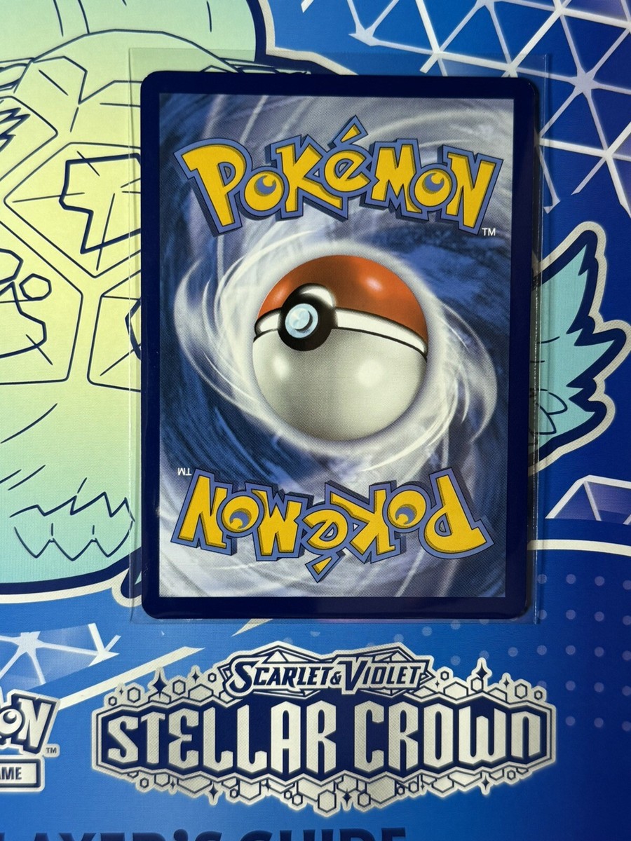 Pokemon Stellar Crown SV07 Deluxe Bomb 134/142 Pink ACE SPEC