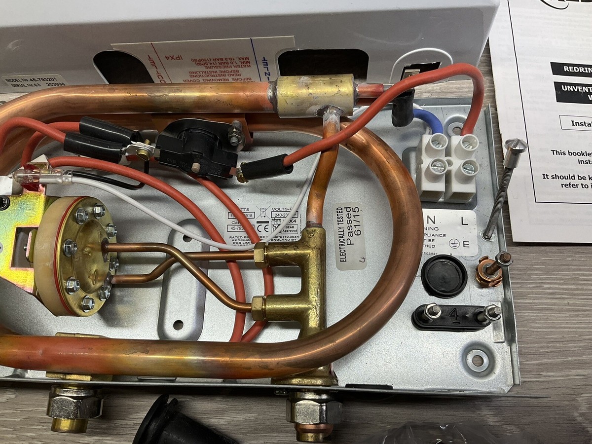 Redring PowerStream 10.8Kw Water Heater - Installed But Unused | eBay