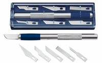 Wedo Bastelmesser Set Skalpell Inkl. 6 Klingen Cutter Messer Hobbymesser 78722