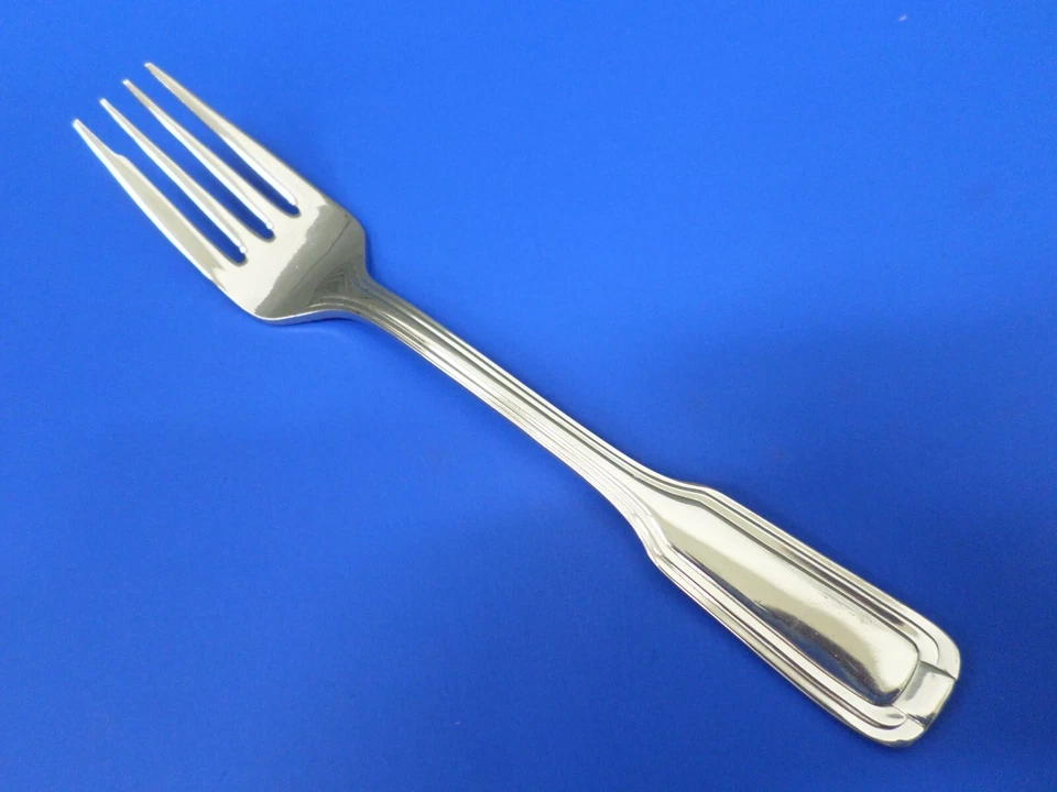 8 - Tenedores de ensalada cubiertos de acero inoxidable 18/0 Retroneu TRIDENT brillante contorno Japón Foto 3 de 4