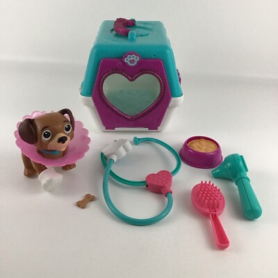 Disney Doc McStuffins Pet Vet On The Go Pet Carrier Doctor Kit Toy Puppy Dog