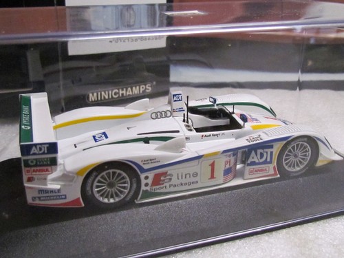 MINICHAMPS - AUDI R8 #1 - WINNER ATLANTA 2005 - 1/43 SCALE MODEL CAR - Picture 7 of 7