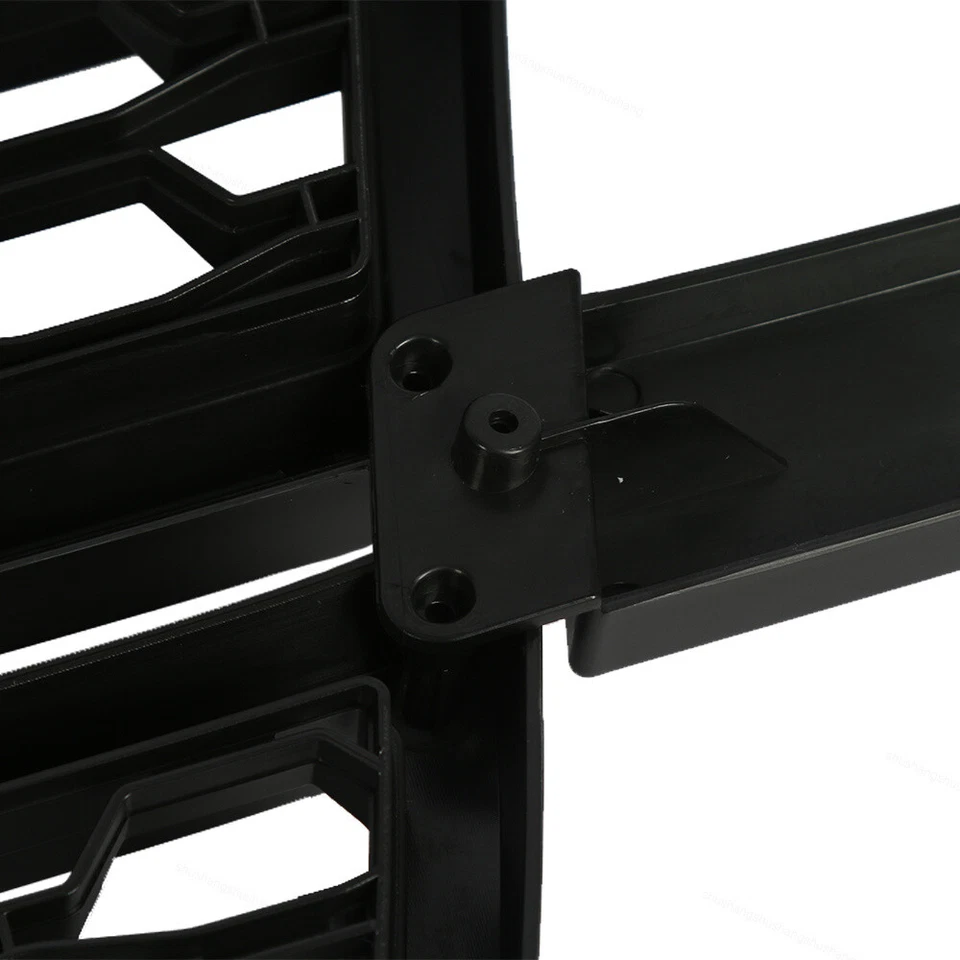 Replacement Front Grille For 05 06 07 Chevy Silverado 1500 2500 3500 Upper Black Foto 4 de 4