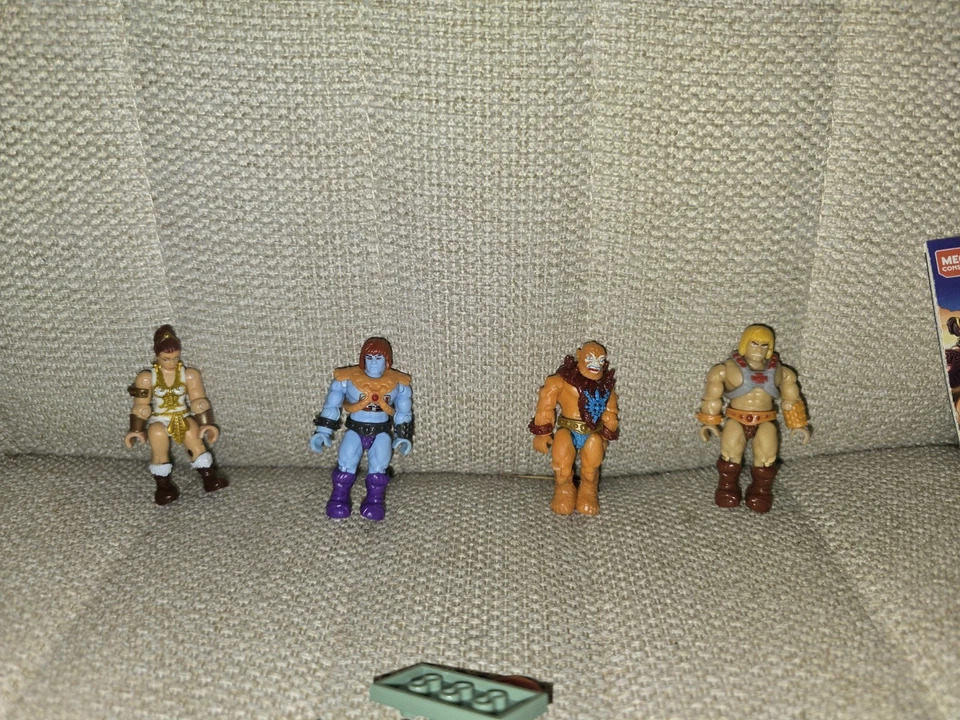 Lot 4 HE-MAN Skeletor MOTU MEGA CONSTRUX Masters of the Universe figure TOYS #22 - Image 4 of 4