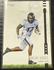 2025 Sage Football Black Rahjai Harris #197 Buffalo Bills