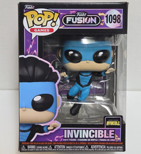 INVINCIBLE - ¡Funko Fusion POP! Figura y código de vinilo Games #1098 - NUEVO / DESGASTE EN CAJA