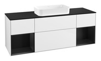 Villeroy & Boch Finion Waschbeckenunterschrank FüR Becken Mittig Regal Links...