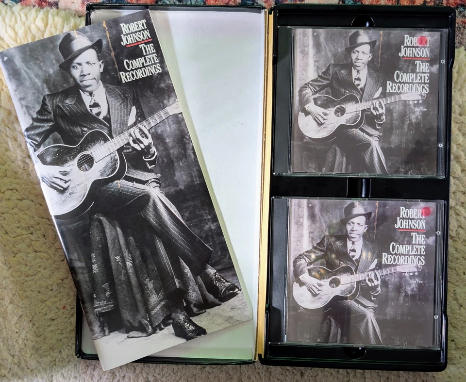 Роберт Джонсон «Полный записи» NM 2 CD бокс-сет, стоп-сигнал обработан - Изображение 2 из 4
