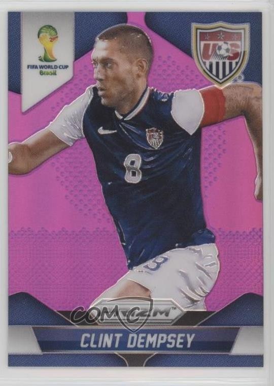 2014 Panini Prizm World Cup Purple Prizm 20/99 Clint Dempsey #69 y8a