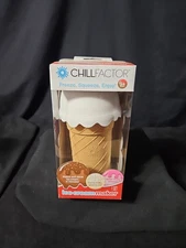 Ice Cream Maker ChillFactor Set Makes Soft Serve in Minutes Spin Master NIB