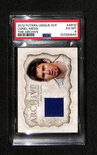 Lionel Messi 2012 Futera Unique The Archive 82/225 #AR10 PSA 6