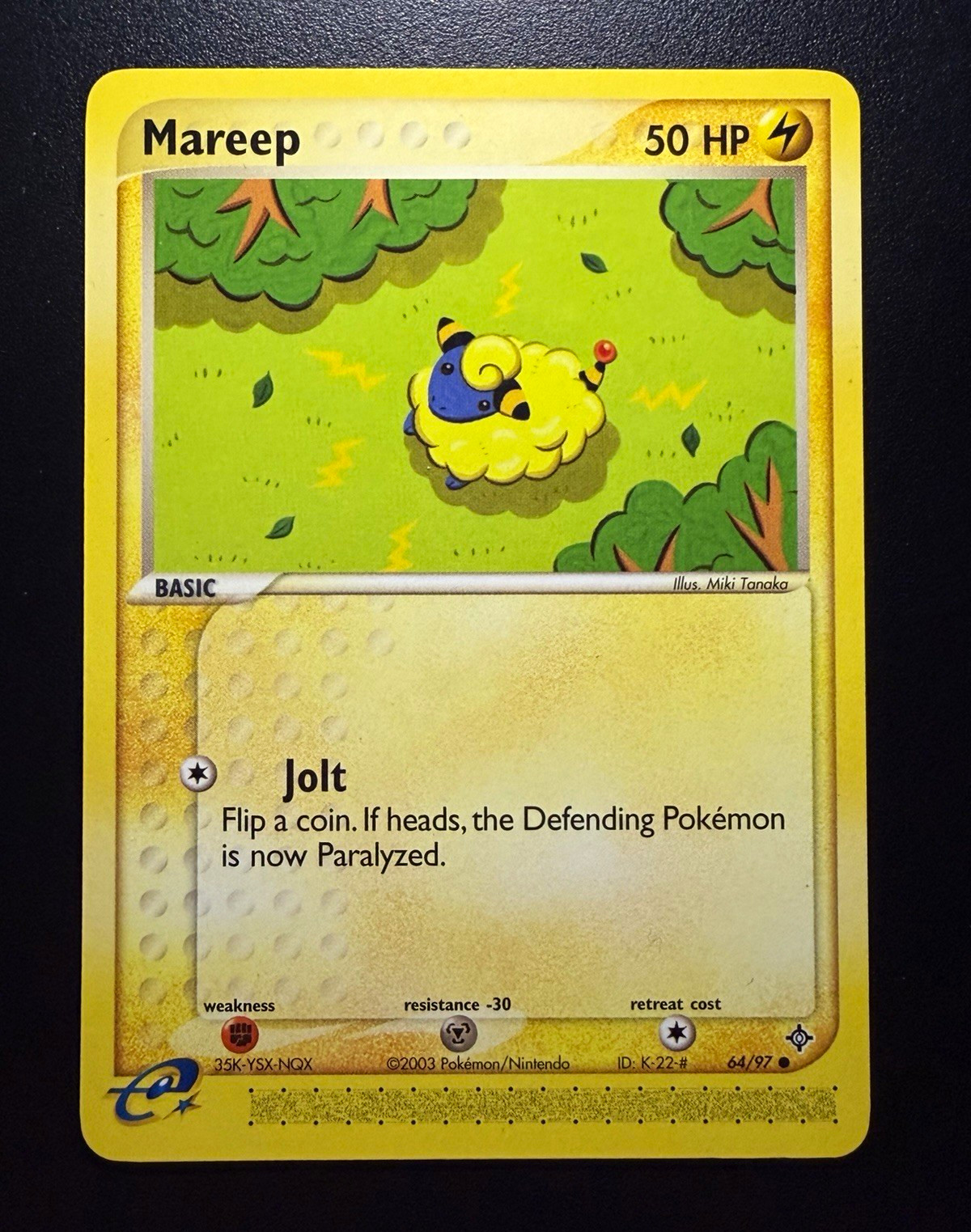 2003 Mareep 64/97 Ex Dragon Regular Common e-Reader LP+