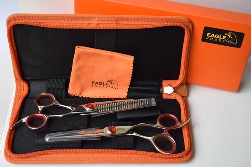 Professionelle 6,0 Zoll Schere Schneiden & Ausdünnen Scheren Kit Konvexe Kante Haare... - Bild 8 von 8