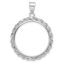 1/4 oz $25 American Eagle Platinum Coin Bezel...