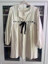 FREE PEOPLE Tea Time Mini Dress Women's Size M Vanilla 93762722 Easter Dress