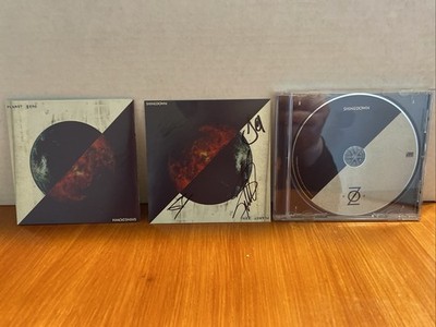 SHINEDOWN: PLANET ZERO CD! W/BAND SIGNED - AUTOGRAPHED ART CARD! NEW NOT SEALED