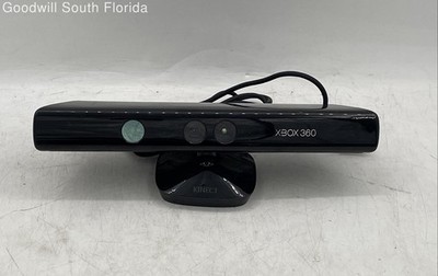Microsoft Xbox 360 Black Video Game Camera & Kinect Sensor Bar Not Tested