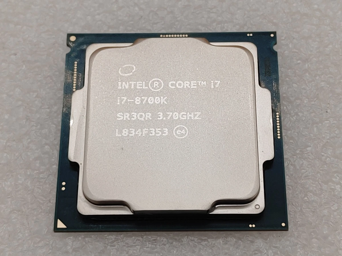 Intel Intel Core i7-8700K Processor Model Computer Processors LGA