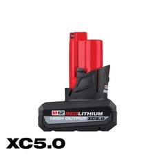 M12 12-Volt Lithium-Ion XC High Output 5.0 Ah Battery Pack