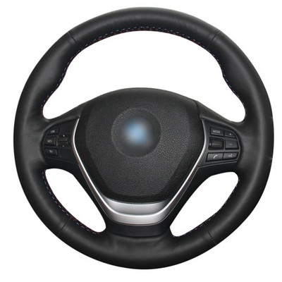 Hand-stitched Leather Car Steering Wheel Cover for BMW F20 F21 F22 F23 F30 F31