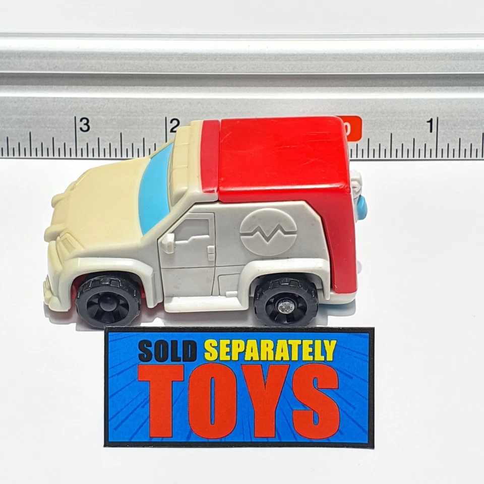 McDonald's Transformers Animated RATCHET figure Happy Meal 2008 vehicle ambulanc - Image 2 of 4