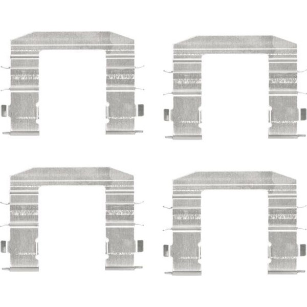 Bosch 1 987 474 447 ZubehöRsatz Scheibenbremsbelag FüR KIA Hyundai-image