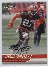 2017 Certified Cuts Rookies Scripts Silver 52/99 Jabrill Peppers #180 Auto 0c6