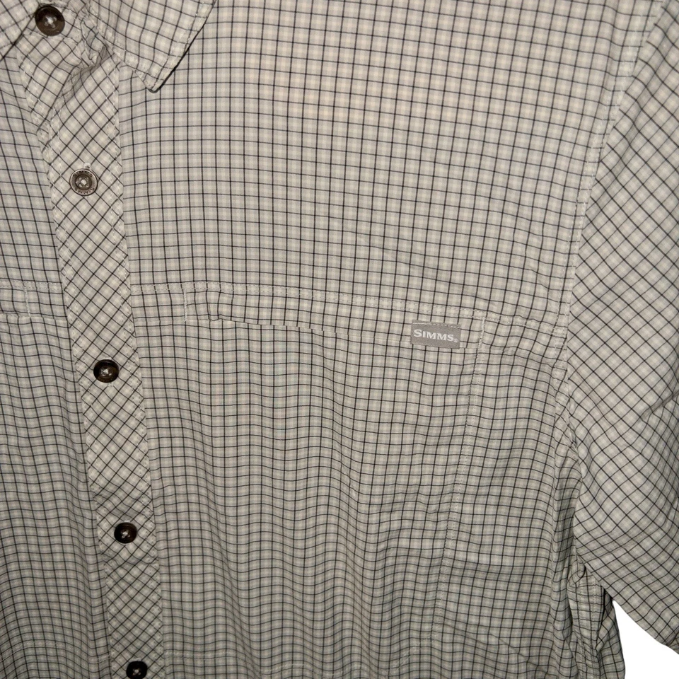 Simms Insect Shield Fishing Performance Shirt Mens XL Lake Outdoor Gorpcore - Image 4 of 4
