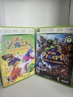 Viva Piñata Party Animals + Trouble in Paradise Xbox 360 CIB Lot Tested Light...