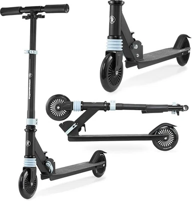 Trottinette Enfants Pliable 4-9 ans, Guidon Pliable, Hauteur Réglable- ABEC-7 - Photo 1/4