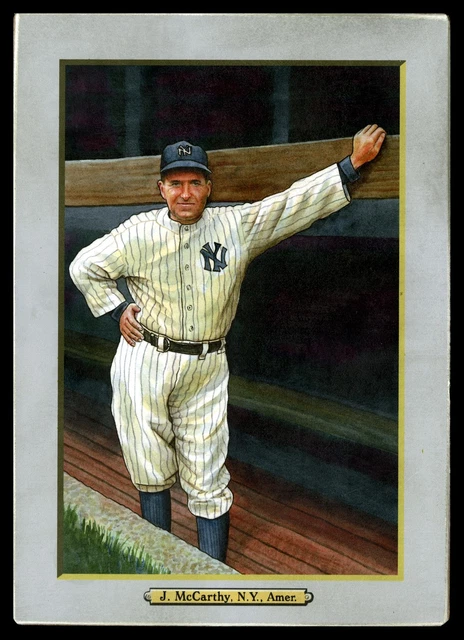 T3-Helmar #208 Joe McCARTHY: Nine pennants & Seven World Se New York Yankees HOF