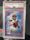 🔵 2018 Panini Donruss Optic BAKER MAYFIELD Pink Rated Rookie RC #153 PSA 10 💎