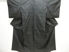 7566642: JAPANESE KIMONO / DORO OSHIMA TSUMUGI