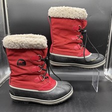 Sorel Women s Size 6 Yoot Pac Nylon Snow Boots NY1879-675 Red