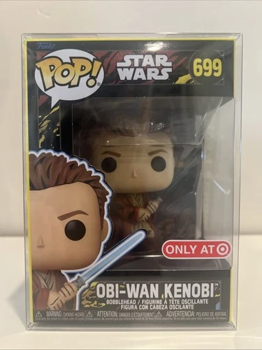 Funko Pop! Star Wars: Obi-Wan Kenobi (#699) - Target Excl. - Mint w/ Protector