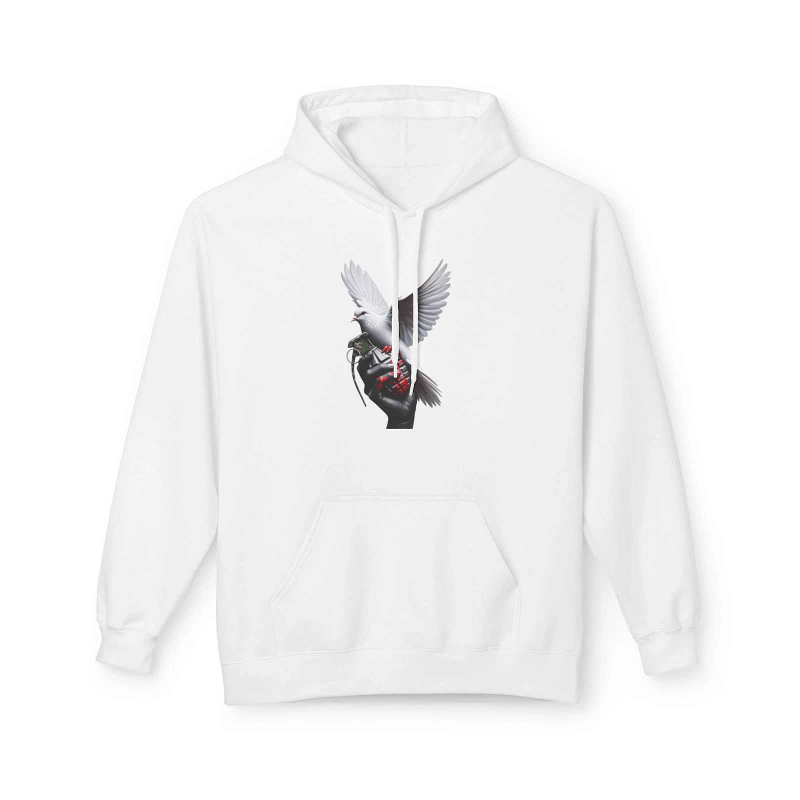 Unisex Midweight Softstyle Fleece Hoodie war and peace abstract art design tee
Opens in a new window