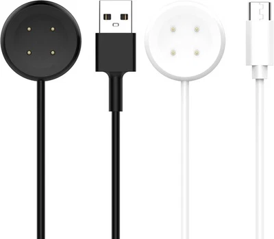 2 Pack USB-A + Type-C Intended for Google Pixel Watch 3/Pixel Watch2 Charger, Ch