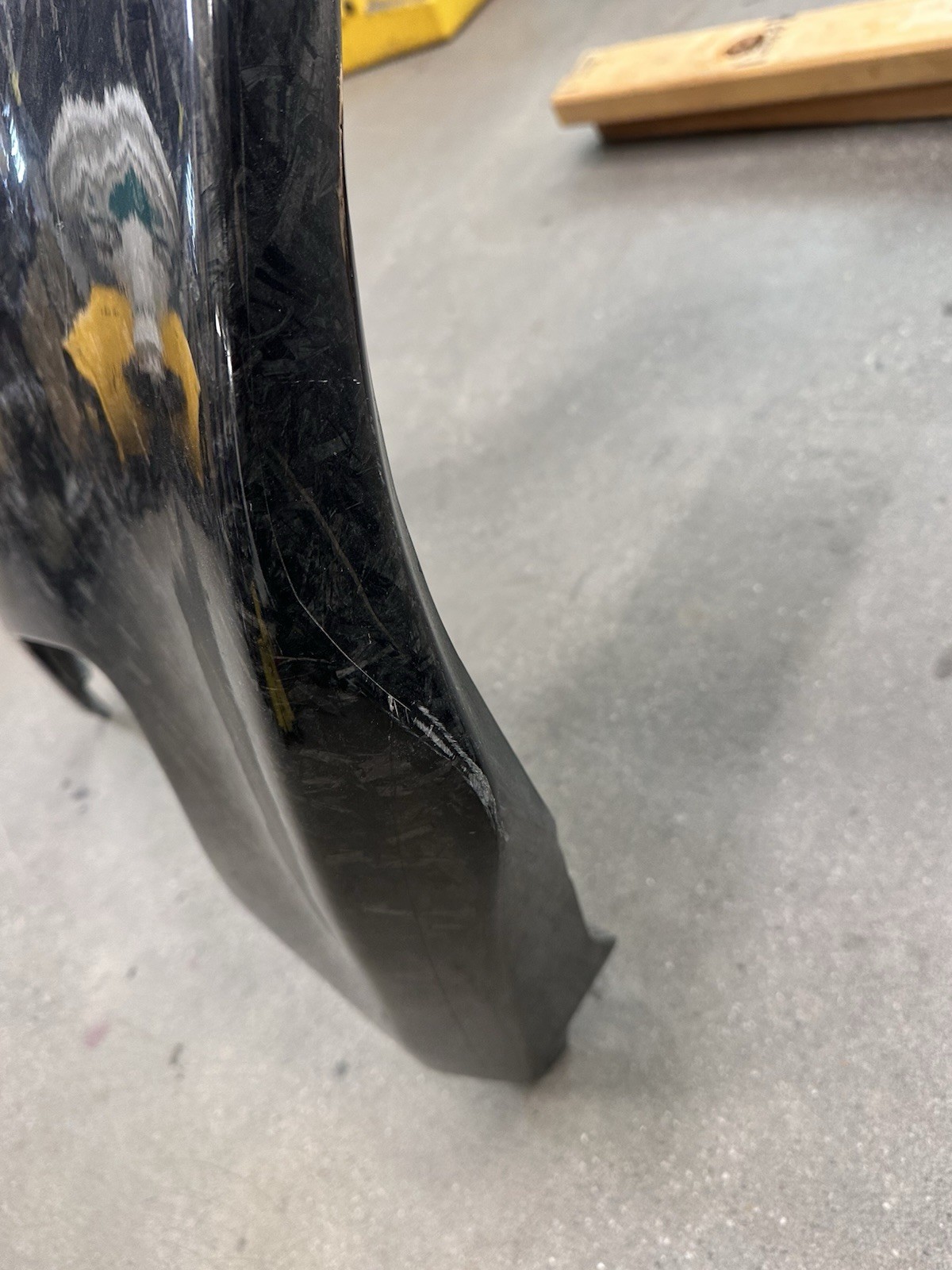 McLaren 720s Front Bumper Carbon Forged Carbon ( Minor Damage )