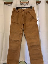 Carhartt Women's Carpenter Relaxed Fit Double Knee Size 8 30x30