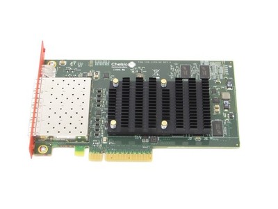 Chelsio Communications MSIP-REM-CC2-T540-CR Quad Port Gigabit Network Card *tn