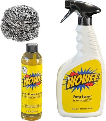 Wowee 8 fl oz Concentrated Heavy Duty Degreaser   All-Purpose Cleaner