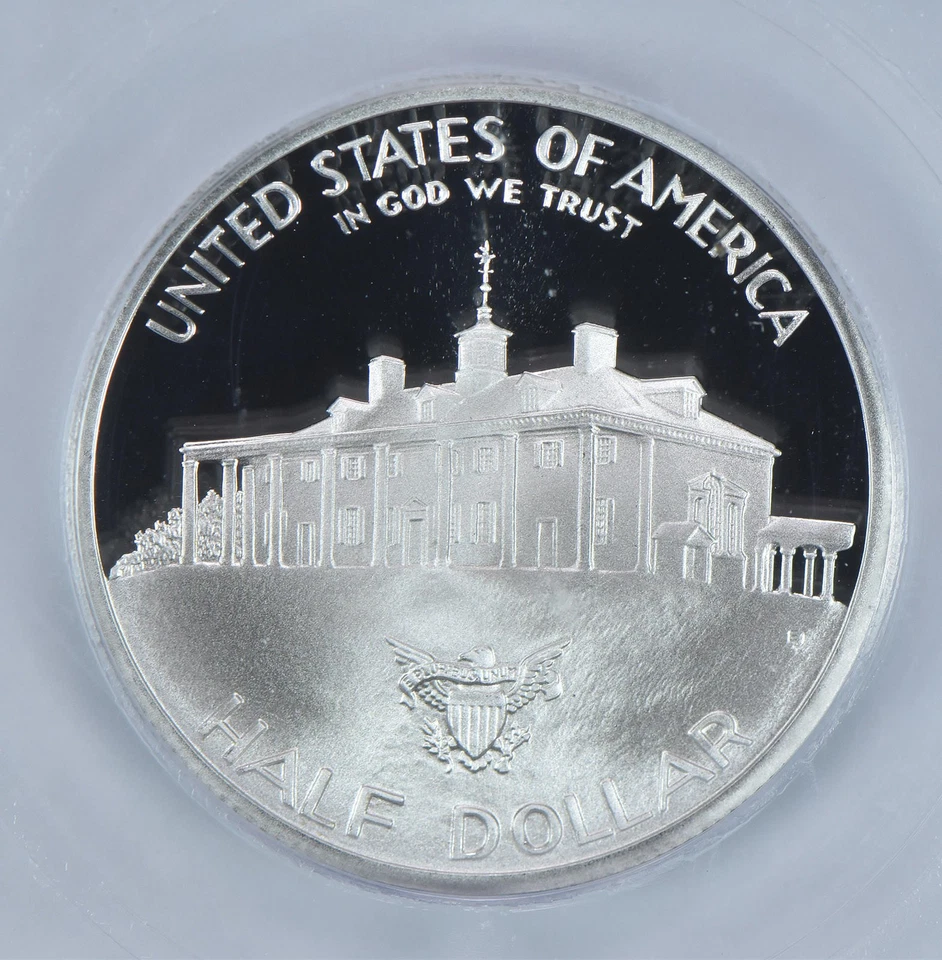 1982-S George Washington Commemorative Half Dollar PR70 DCAM ICG *8478 - Image 4 of 4