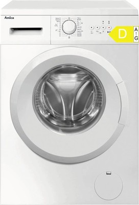 Waschmaschine Frontlader 6kg 1000U/min Slim Weiß 23 Programme Klasse D