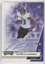 2020 Panini Playoff Rookies Auto Devin Duvernay #233 Auto wd9