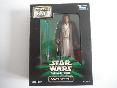 Figurine Star wars kenner 10cm Mace Windu Episode 1 Sneak Preview 1998 - Photo 1/4